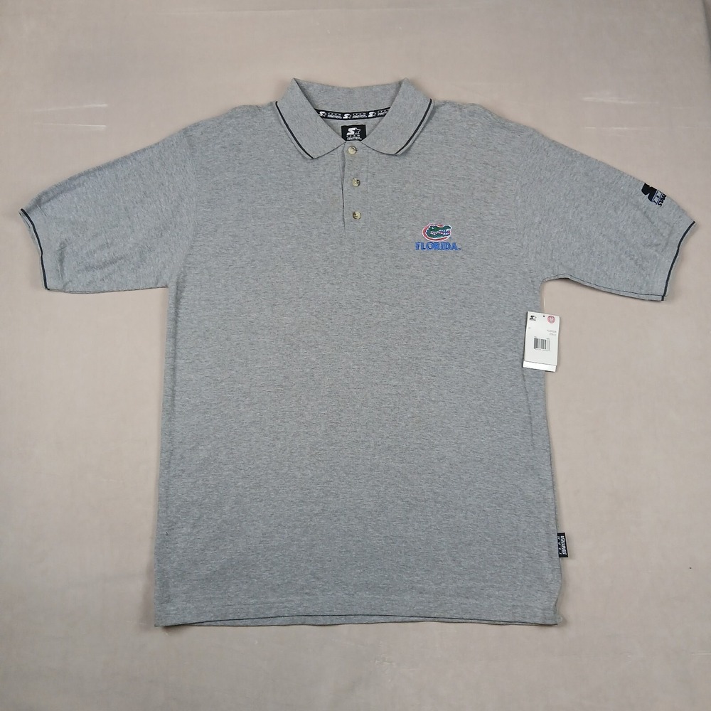 Starter Florida Gators Large Mens Shirt Polo Vintage NWT Boxy Drop Shoulder